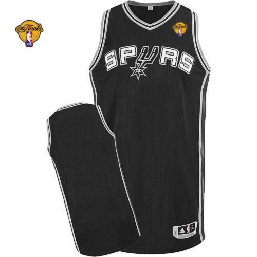 686418fca159a_1 Revolution 30 Spurs Blank Black Finals Patch Stitched NBA Jersey