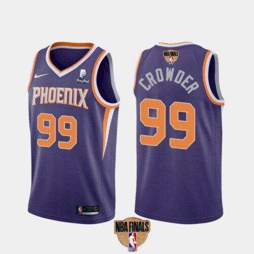 686419acbd990_1 Men's Phoenix Suns #99 Jae Crowder 2021 Purple NBA Finals Icon Edition Stitched Jersey
