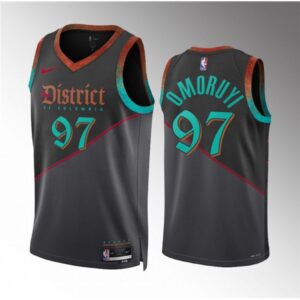 686419ba13376_1 Men's Washington Wizards #97 Eugene Omoruyi Black 2023/24 City Edition Stitched Basketball Jersey