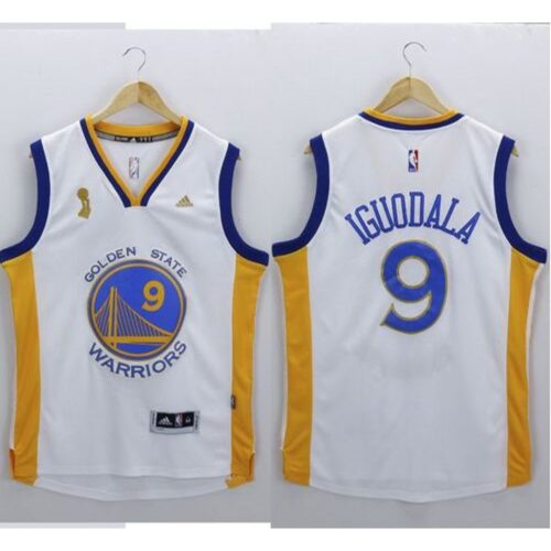 686419f7295dc_1 Warriors #9 Andre Iguodala White New Champions Stitched NBA Jersey