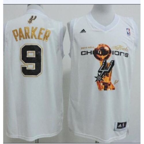 68641a4f76d11_1 Spurs #9 Tony Parker White 2014 NBA Finals Champions Stitched NBA Jersey