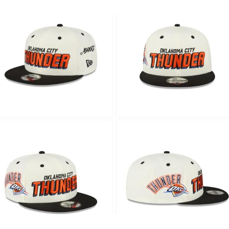 68641aee2bc96_1 Oklahoma City Thunder Snapback Hat