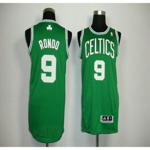 68641b11a4f28_1 Revolution 30 Celtics #9 Rajon Rondo Green Stitched NBA Jersey