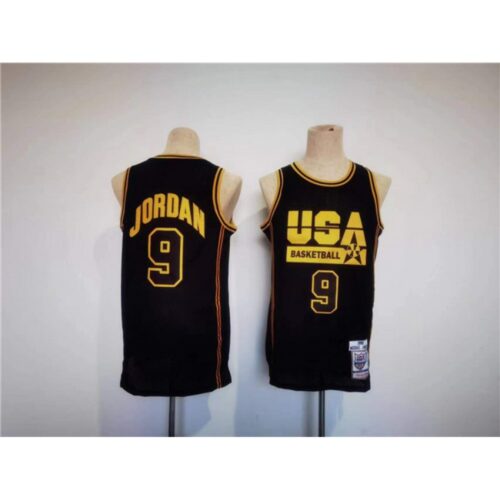 68641b5d44d3c_1 Men's Shohoku #9 Jordan Black Stitched Basketball Jersey