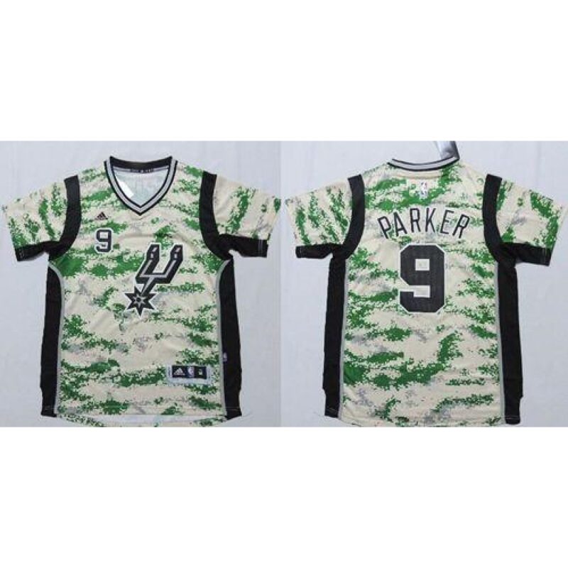 68641b8192db6_1 Spurs #9 Tony Parker Camo Pride Stitched NBA Jersey