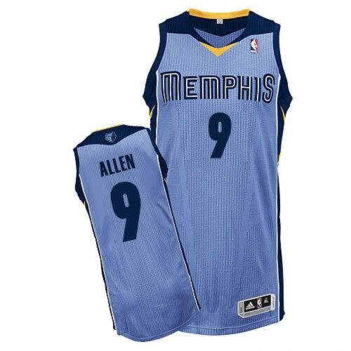 68641b958e7c8_1 Revolution 30 Grizzlies #9 Tony Allen Light Blue Stitched NBA Jersey