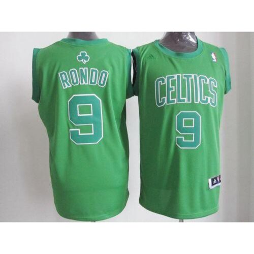 68641beb3fa63_1 Celtics #9 Rajon Rondo Green Big Color Fashion Stitched NBA Jersey