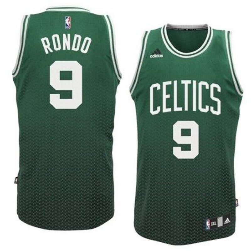 68641bee93af6_1 Celtics #9 Rajon Rondo Green Resonate Fashion Swingman Stitched NBA Jersey