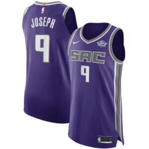 68641c2abcc7e_1 Men's Sacramento Kings #9 Cory Joseph Purple Icon Edition Stitched Jersey