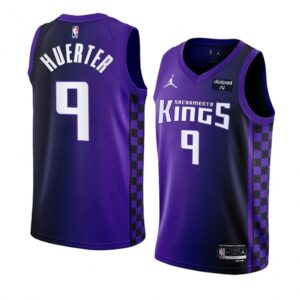 68641c2e0d70f_1 Men's Sacramento Kings #9 Kevin Huerter Purple 2023/24 Statement Edition Swingman Stitched Basketball Jersey