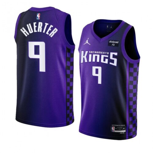 68641c2e0d70f_1 Men's Sacramento Kings #9 Kevin Huerter Purple 2023/24 Statement Edition Swingman Stitched Basketball Jersey