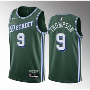 68641c3bcb00d_1 Men's Detroit Pistons #9 Ausar Thompson Green 2023 Draft City Edition Stitched Basketball Jersey