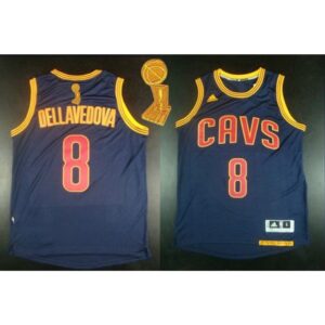 68641cb7a97c0_1 Revolution 30 Cavaliers #8 Matthew Dellavedova Navy Blue CavFanatic The Champions Patch Stitched NBA Jersey