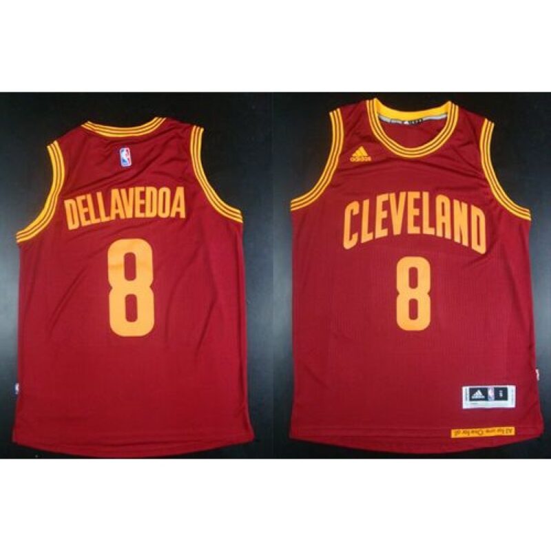 68641cc1892bd_1 Revolution 30 Cavaliers #8 Matthew Dellavedova Red Stitched NBA Jersey