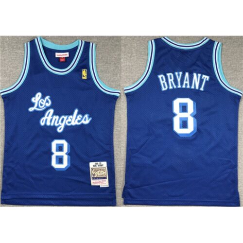 68641cf9b3f94_1 Youth Los Angeles Lakers #8 Kobe Bryant Blue Stitched Basketball Jersey
