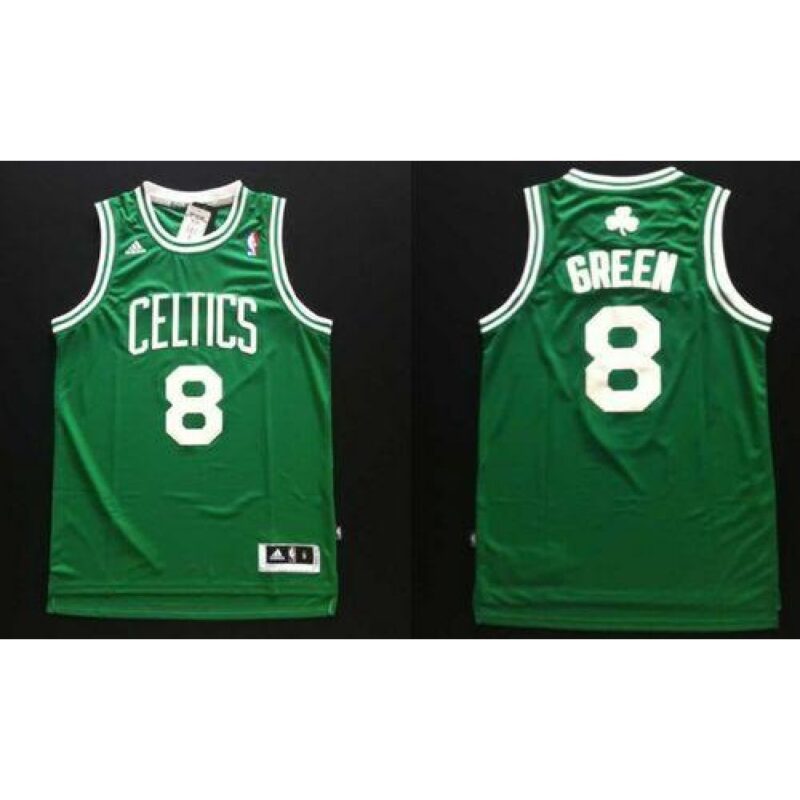 68641d1094bb4_1 Revolution 30 Celtics #8 Jeff Green Green Stitched NBA Jersey
