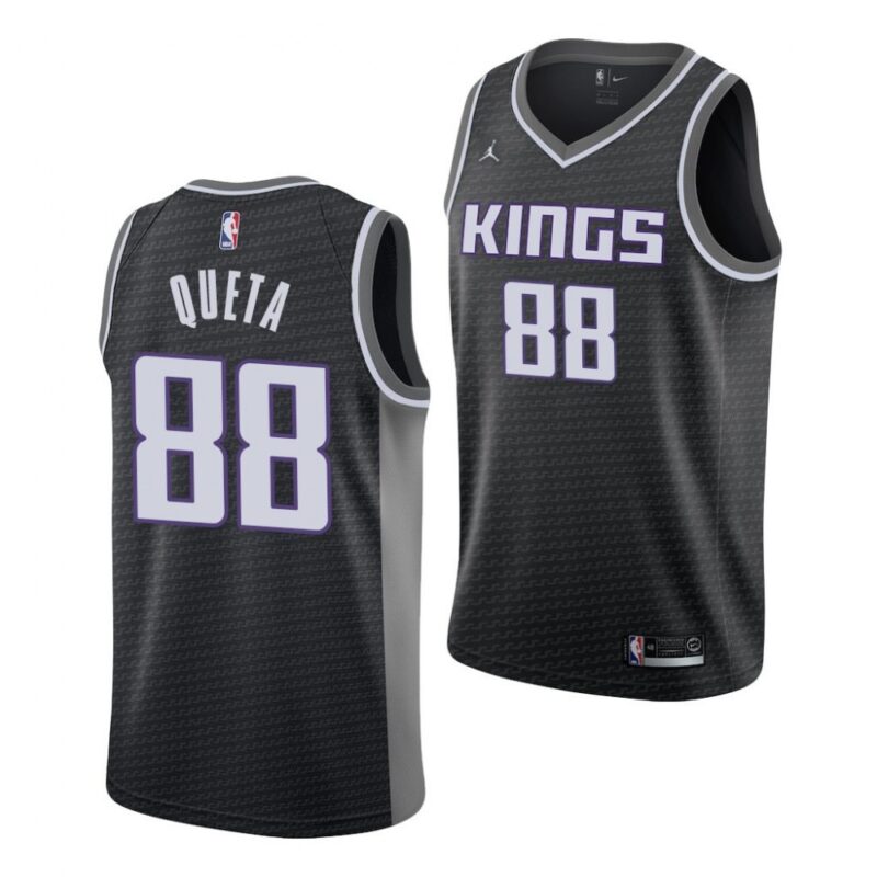 68641d31db29a_1 Sacramento Kings #88 Neemias Queta Black Stitched Basketball Jersey