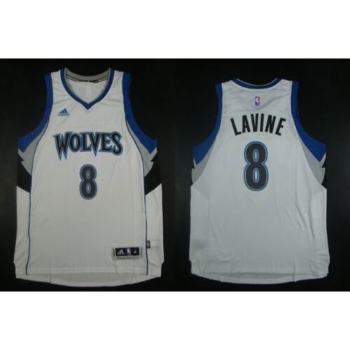 68641d42d1534_1 Timberwolves #8 Zach LaVine White Home Stitched NBA Jersey