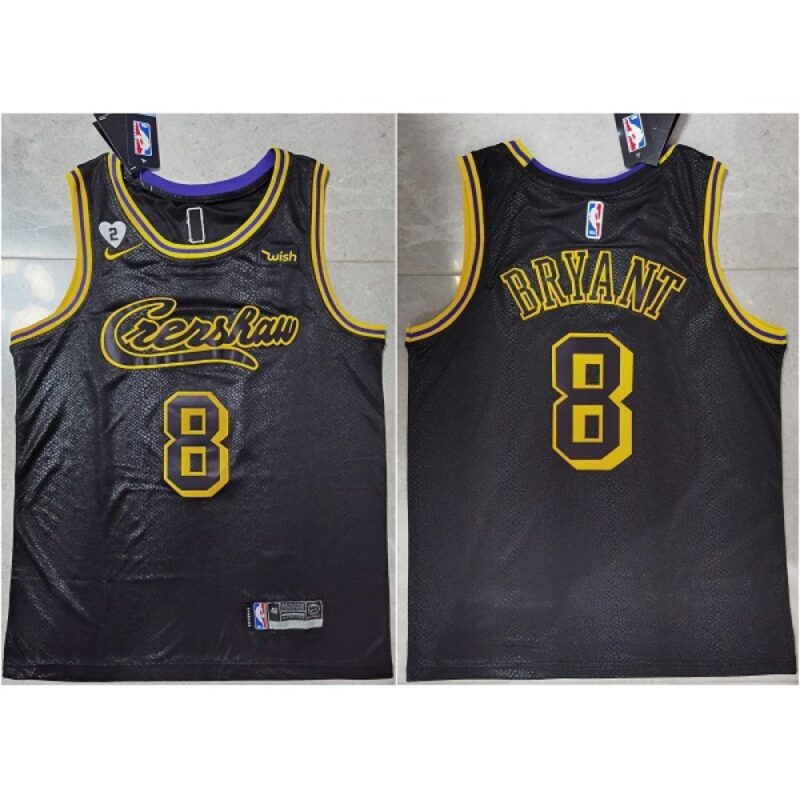 68641df75278b_1 Men's Los Angeles Lakers #8 Kobe Bryant Black Jersey With GiGi Patch Stitched Jersey