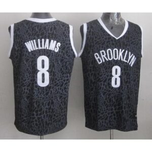 68641e368281f_1 Nets #8 Deron Williams Black Crazy Light Stitched NBA Jersey