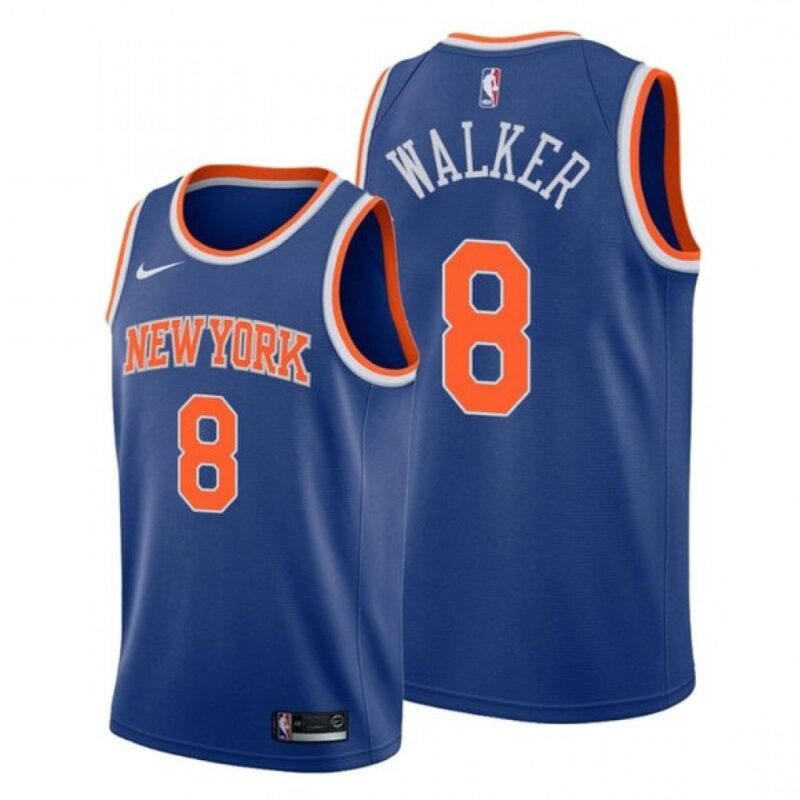 68641e4ee36aa_1 New Yok Knicks #8 Kemba Walker Blue Stitched Swingman Basketball Jersey