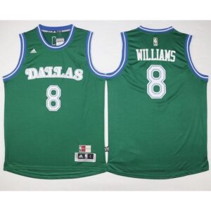 68641f048025c_1 Mavericks #8 Deron Williams Green Hardwood Classics Performance Stitched NBA Jersey