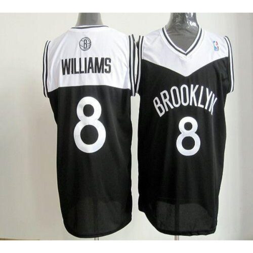 68641f4548545_1 Nets #8 Deron Williams Black Road Revolution 30 Stitched NBA Jersey
