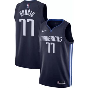 68641f9a5e851_1 Men's Dallas Mavericks #77 Luka Doncic Black Stitched Jersey