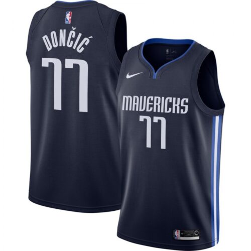 68641faf2cab1_1 Men's Dallas Mavericks #77 Luka Doncic Navy Stitched NBA Jersey