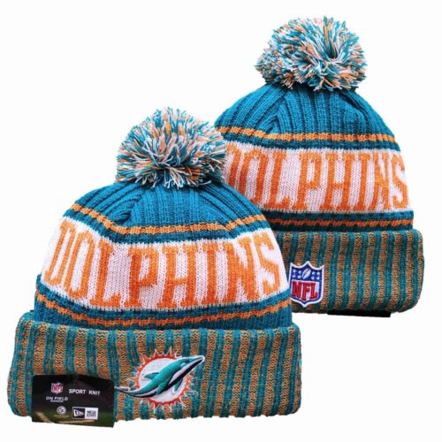 68641fbc7664a_1 Miami Dolphins Beanies Knit Hat