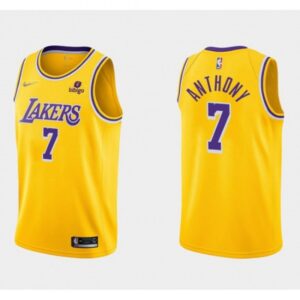 68641fe8cc9bd_1 Men's Los Angeles Lakers #7 Carmelo Anthony Yellow 75th Anniversary Stitched Basketball Jersey