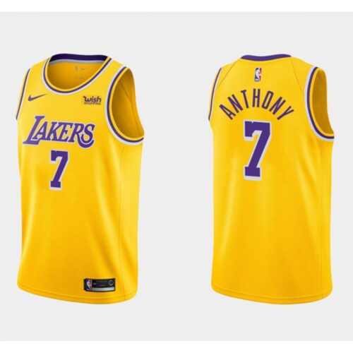 68641ff68146b_1 Men's Los Angeles Lakers #7 Carmelo Anthony Yellow Stitched Basketball Jersey