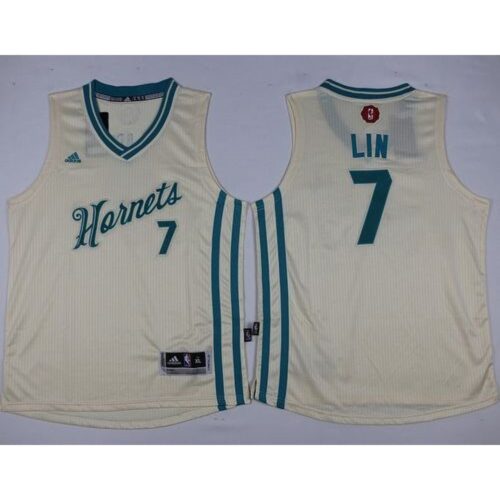 6864200bf38c6_1 Hornets #7 Jeremy Lin Cream 2015-2016 Christmas Day Stitched Youth NBA Jersey
