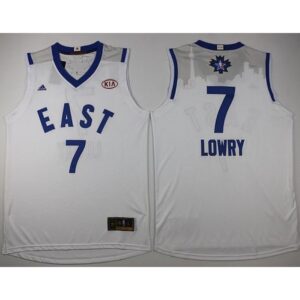 6864202f6a466_1 Raptors #7 Kyle Lowry White 2016 All Star Stitched NBA Jersey