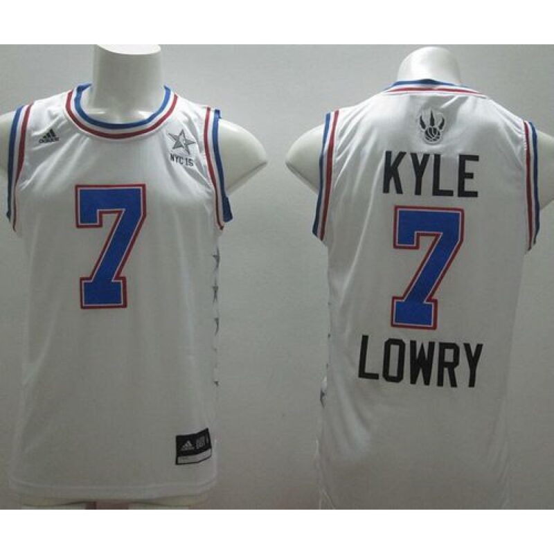 686420362ee48_1 Raptors #7 Kyle Lowry White 2015 All Star Stitched NBA Jersey