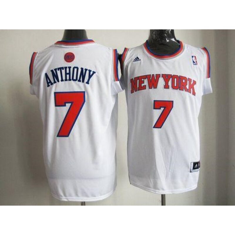6864203c37aca_1 Knicks #7 Carmelo Anthony White Home New 2012-13 Season Stitched NBA Jersey