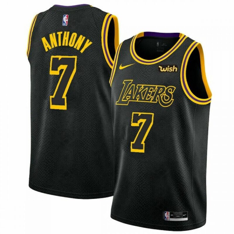 6864208f2e0cc_1 Men's Los Angeles Lakers #7 Carmelo Anthony Black Stitched Basketball Jersey