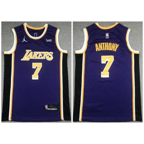 6864209d3346c_1 Men's Los Angeles Lakers #7 Carmelo Anthony Purple Stitched Basketball Jersey