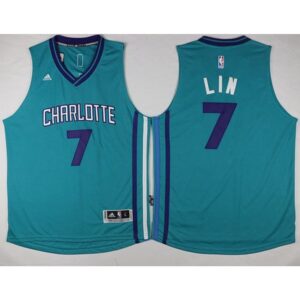 686420b8dae02_1 Hornets #7 Jeremy Lin Teal Stitched NBA Jersey