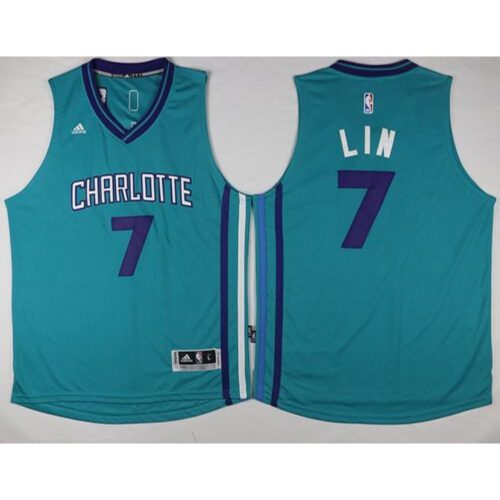 686420b8dae02_1 Hornets #7 Jeremy Lin Teal Stitched NBA Jersey
