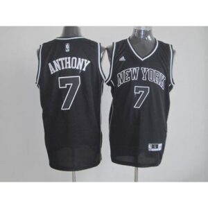 68642144bcdbd_1 Knicks #7 Carmelo Anthony Black Shadow Stitched NBA Jersey