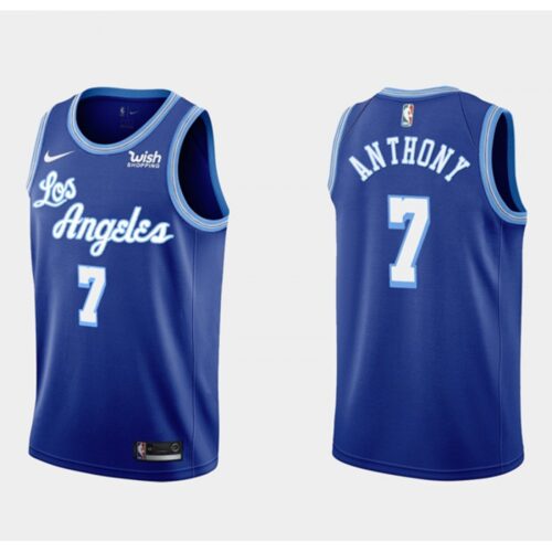 6864218534bb2_1 Men's Los Angeles Lakers #7 Carmelo Anthony Blue Classic Edition Stitched Basketball Jersey