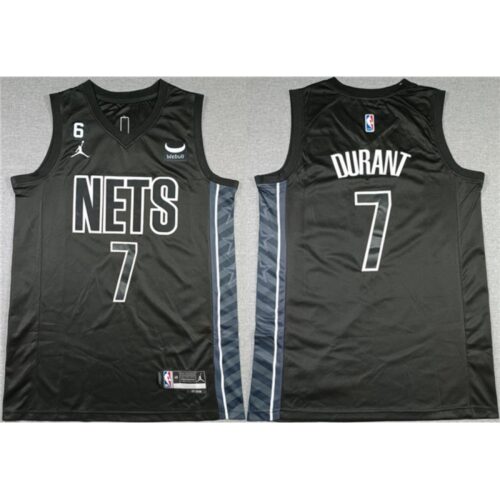 686422111f7b0_1 Men's Brooklyn Nets #7 Kevin Durant Black2022-23 Statement Edition No.6 Patch Stitched Basketball Jersey