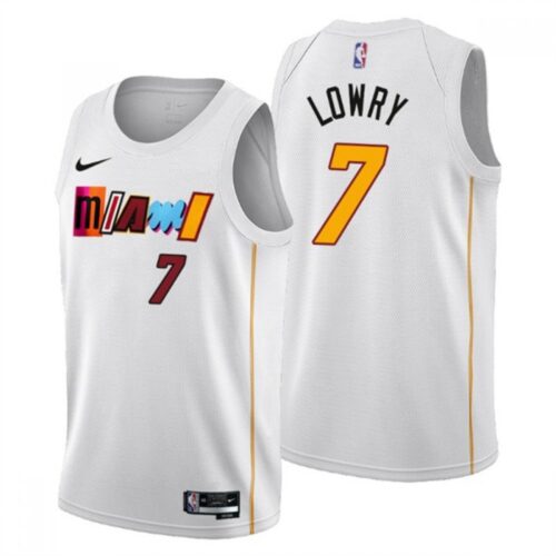 6864223964f8a_1 Men's Miami Heat #7 Kyle Lowry 2022/23 White City Edition Stitched Jersey