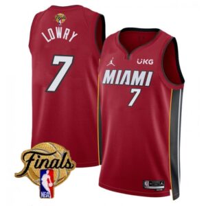 6864224396d29_1 Men's Miami Heat #7 Kyle Lowry Red 2023 Finals Statement Edition Stitched Basketball Jersey