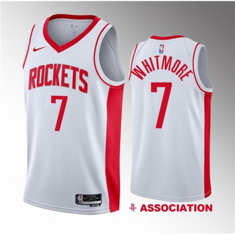 686423dc21e04_1 Men's Houston Rockets #7 Cam Whitmore White 2023 Draft Association Edition Stitched Basketball Jersey