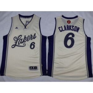 686424a2515d3_1 Lakers #6 Jordan Clarkson White 2015-2016 Christmas Day Stitched NBA Jersey