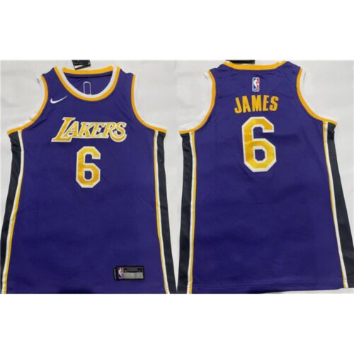 6864250f10c3a_1 Men's Los Angeles Lakers #6 LeBron James Purple Stitched Basketball Jersey