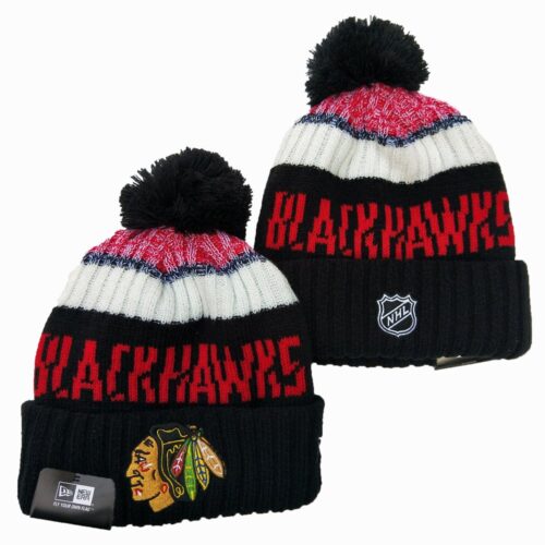 6864263c9717a_1 Chicago Blackhawks Beanies Knit Hat
