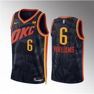 68642655f257d_1 Men's Oklahoma City Thunder #6 Jaylin Williams Black 2023/24 City Edition Stitched Basketball Jersey